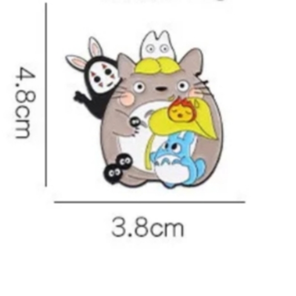 🐰 Ghibli Anime Pin - Picture 2 of 2